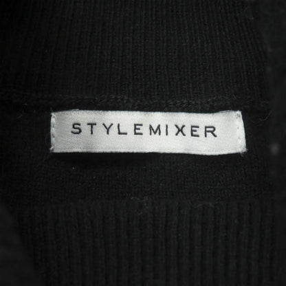 STYLEMIXER ルーズ ニット プルオーバー セーター M ブラック