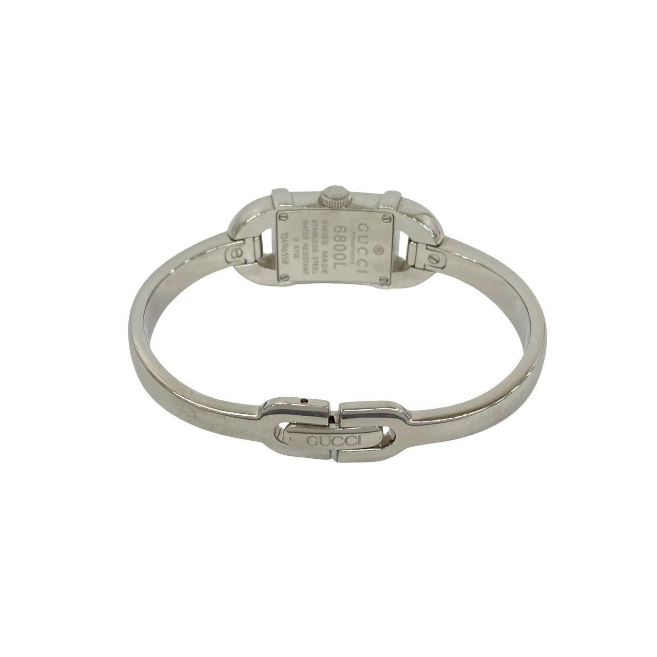 グッチ 6800L ステンレススチール腕時計