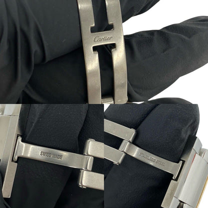 カルティエ タンクアングレーズ Au750 メンズ腕時計