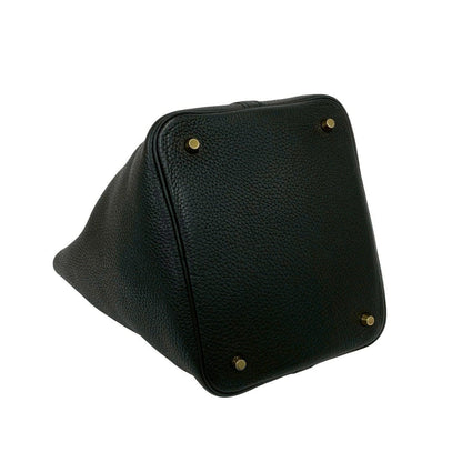 エルメス ピコタンロックタッチ22 トリヨンクレマンス アリゲーター ハンドバッグ