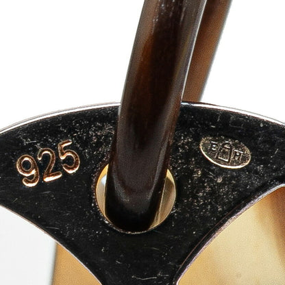 エルメス リフト PM SV925 バッファロー ホーン ピアス