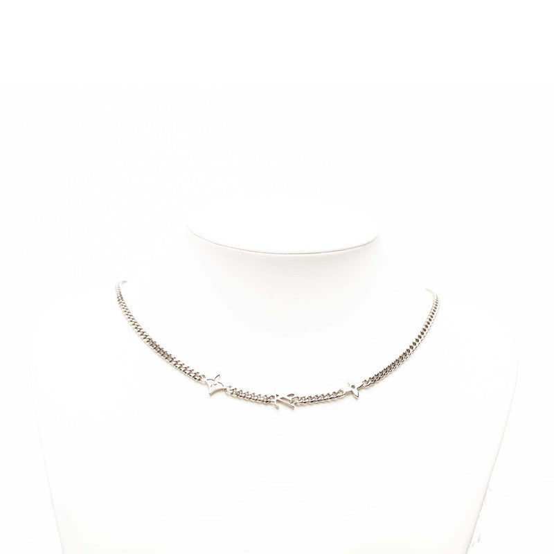ルイヴィトン モノグラムロウ フラワーモチーフ ネックレス