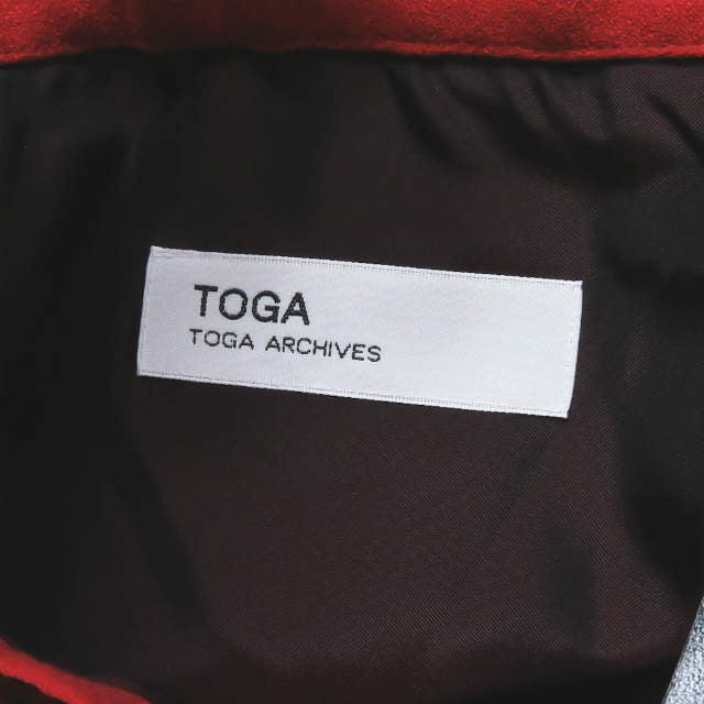 トーガ レーヨンジョーゼットワンピース