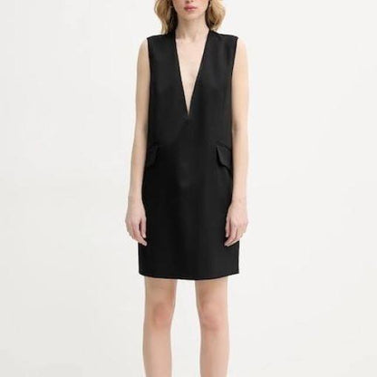 エムエムシックスメゾンマルジェラ Tailored wool ドレス