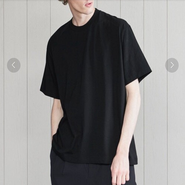 H BEAUTY&YOUTH コットン クルーネック Tシャツ