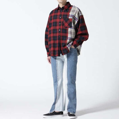 Danke Schon reDNM+1 フレア デニム パンツ