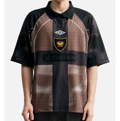 アンブロ Cult Unity Check Polo ポリエステル ジャージートップス 限定