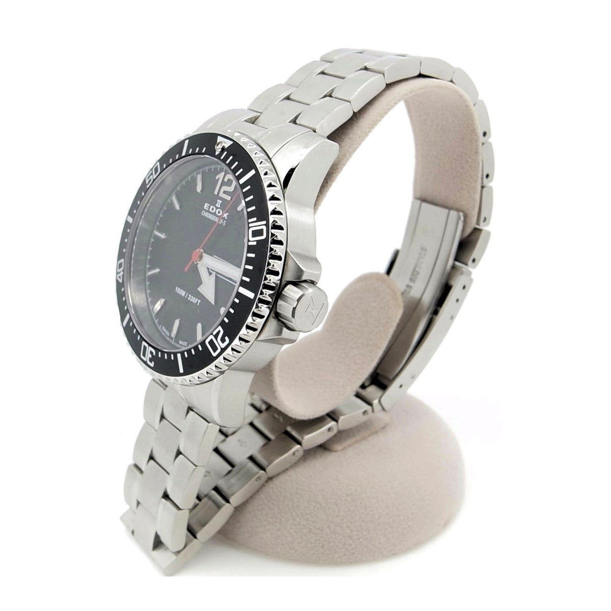 Edox クロノラリー S ステンレス スチール ウォッチ
