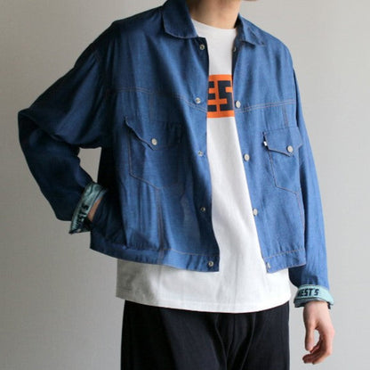 WESTOVERALLS DUMMY DENIM レーヨン デニム ジャケット