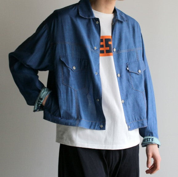 WESTOVERALLS DUMMY DENIM レーヨン デニム ジャケット