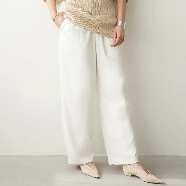 クラネ BASIC TUCK PANTS パンツ
