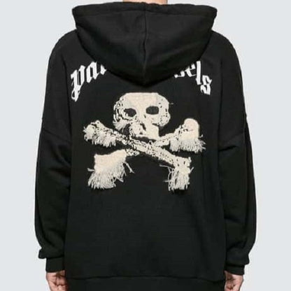 パームエンジェルス SKULL HOODIE コットン パーカー