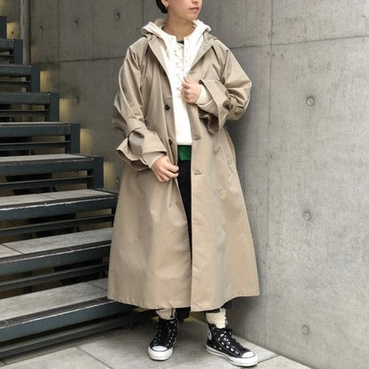 BEAMS BOY シャンブレー ツイル コート
