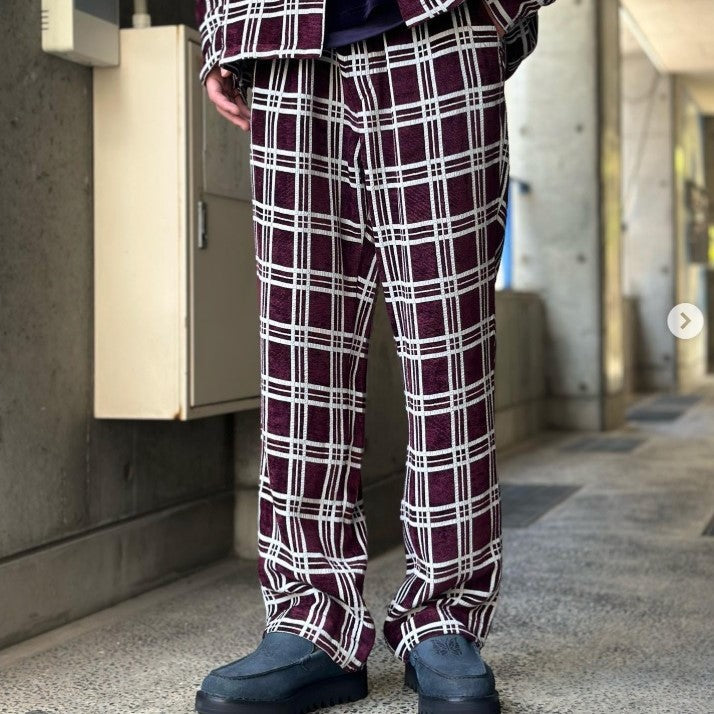 ニードルス String Cowboy Pant R/Ac チェックパンツ
