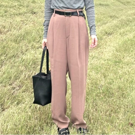 ロクビューティーアンドユースユナイテッドアローズGEORGETTE TUCK PANTSパンツ