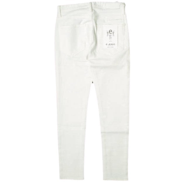 イージーンズ SEA HORSE BOYFRIEND TAPERED コットン デニムパンツ