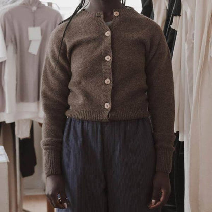 ベースレンジ TIER CARDIGAN アルルメリノウールカーディガン