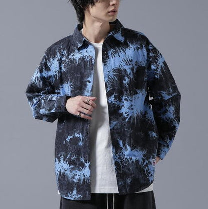 Danke Schon タイ ダイ ロング シャツ コットン シャツ 限定