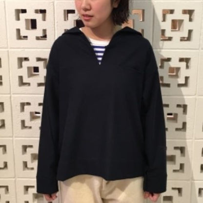 ビームスボーイ フラノセーラーカラーブラウス