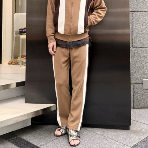 インターナショナルギャラリービームス ニットトラックパンツ