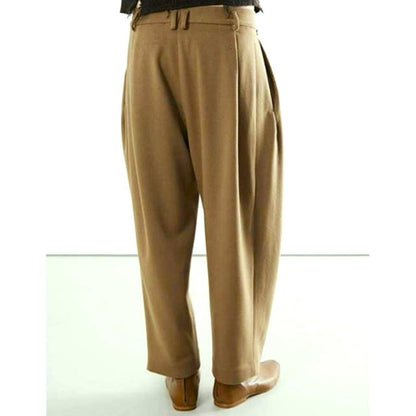 ヘドメイナー WOOL 6 PLEAT PANTS ウールパンツ