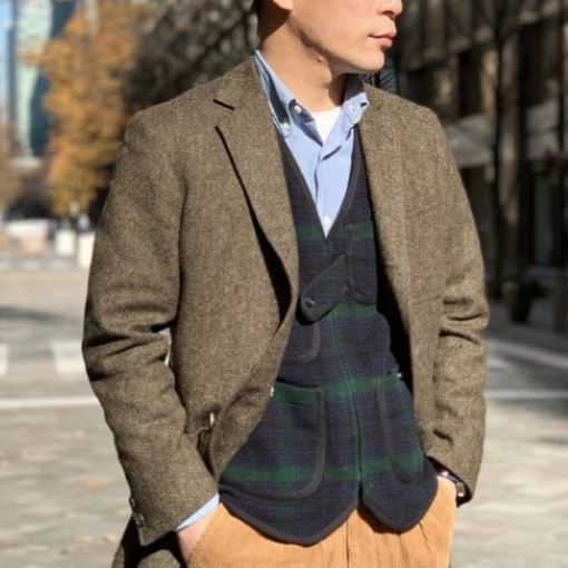 ウールリッチ×ビームスプラス BIG GAME HUNTING VEST ウール ベスト 限定
