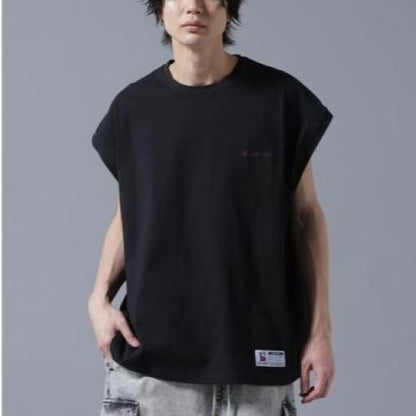 ダンケシェーン 16OE NOSLEEVES LOGO TEE コットンノースリーブTシャツ 限定