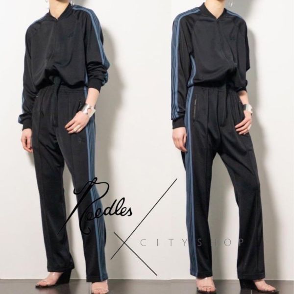 ニードルズ TRACK JUMP SUIT BRIGHT JERSEY オールインワン