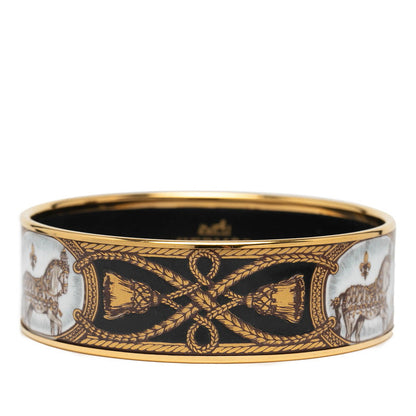 エルメス エマイユ ホース タッセル ブレスレット