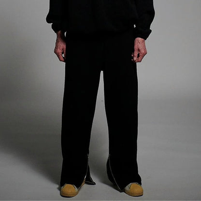 INSCRIRE FLEECE PANTS ウール混パンツ