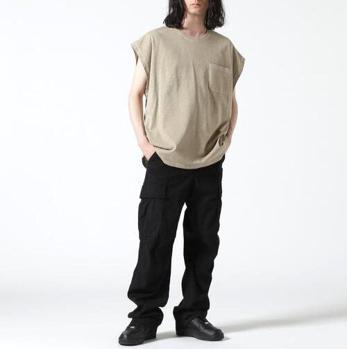 Danke Schon WEB&DEPOT 限定 コットン ノースリーブTシャツ