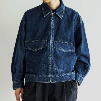 グラフペーパー SELVAGE DENIM ジャケット