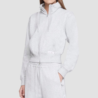 3.1 Phillip Lim ジップアップ コットン スウェットシャツ