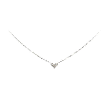 スタージュエリー K18WG ダイヤモンドネックレス