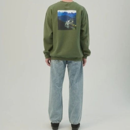 キャバレーポヴァール Schloss Crewneck 裏起毛スウェット