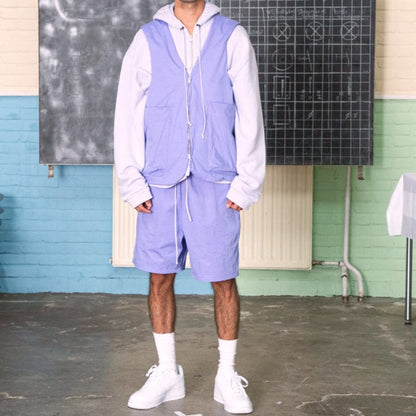 カミエルフォートヘンス ZIP VEST TWILL コットン ベスト