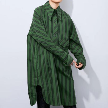 ガニー Stripe Cotton シャツ