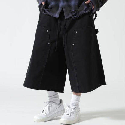 ビーオムニボー W KNEE SHORTS コットンショーツ