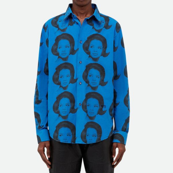 ウェールズボナー Theaster Gates Edition Selah Shirt コットン シャツ