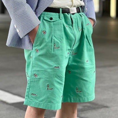 J.Crew × BEAMS PLUS ショーツ コットン ショーツ (限定)