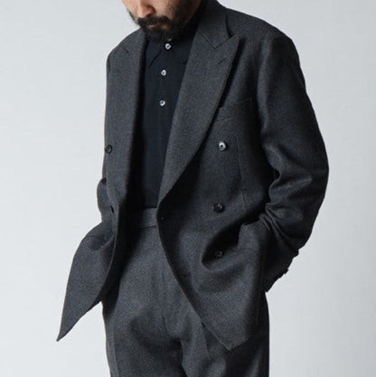 キャプテンサンシャイン Double Breasted Jacket ウール ジャケット