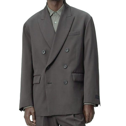 キスニューヨークシティ シュタイン 101 Oversized Double Breasted Blazer ウール ジャケット 限定