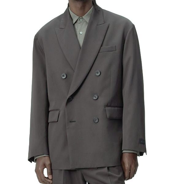キスニューヨークシティ シュタイン 101 Oversized Double Breasted Blazer ウール ジャケット 限定