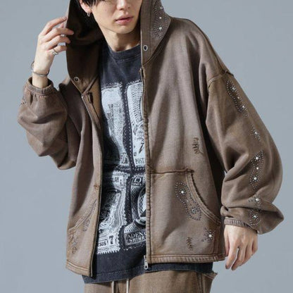 ダンケシェーン STUDS SWT ZHD コットンパーカー