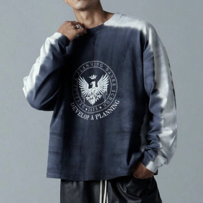 ダンケシェーン TIEDYE L S TEE MILS コットン ロングスリーブTシャツ