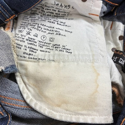 ヌーディージーンズ THIN FINN DRY STRETCH コットン デニムパンツ