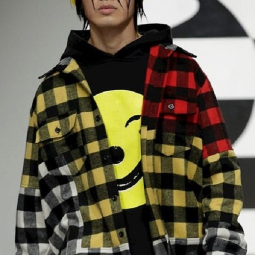 リアムホッジス PATCH WORK FLANNEL シャツ