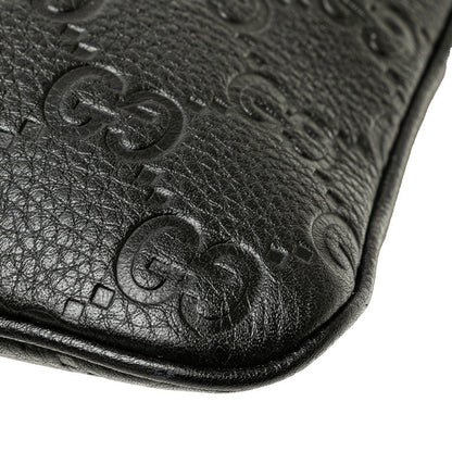 グッチ GG エンブレム レザー 2WAY ショルダー バッグ
