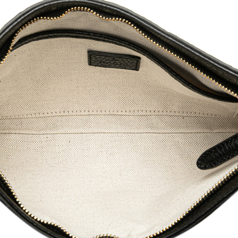 グッチ GG エンブレム レザー 2WAY ショルダー バッグ