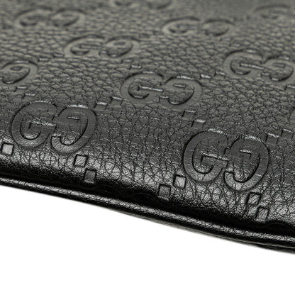 グッチ GG エンブレム レザー 2WAY ショルダー バッグ